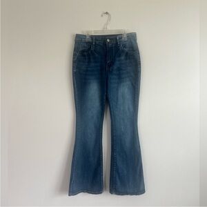 CLOSING SALE •3/$25• Women's High-Stretch Retro Bell Bottoms Jeans